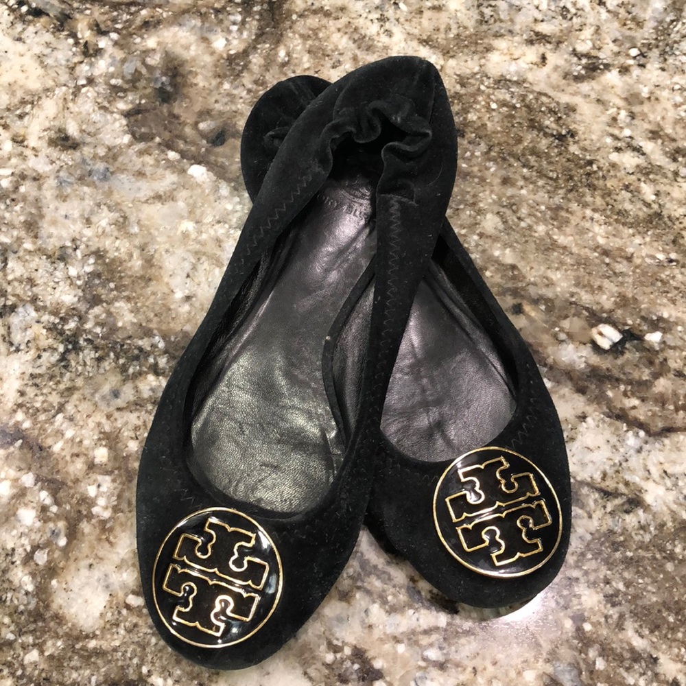 Tory Burch Suede Flats